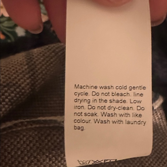 Floral Print Beige Button-Front Women's Cardigan - Picture 4 of 4